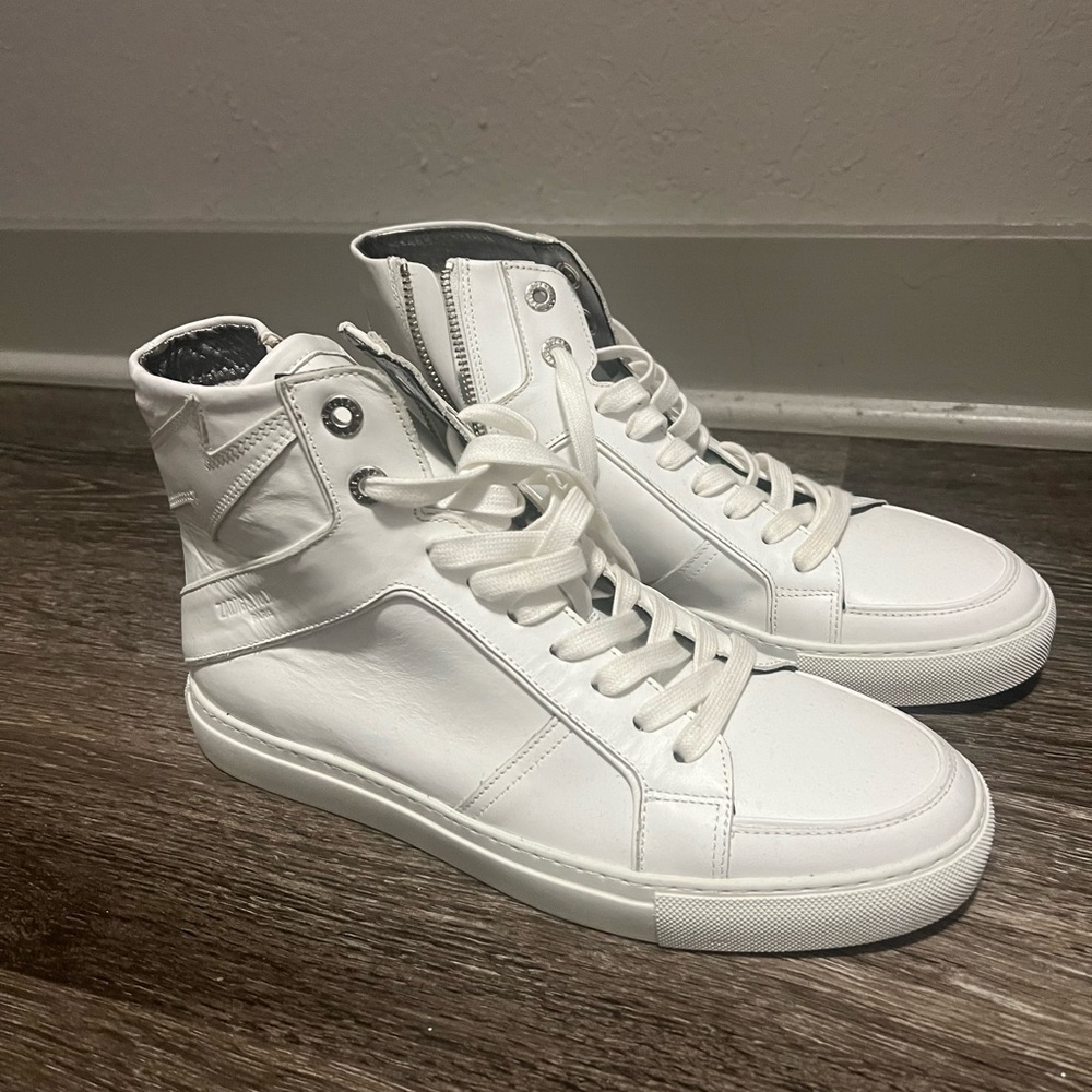 BRAND new Zadig and Voltaire Hugh top sneakers!